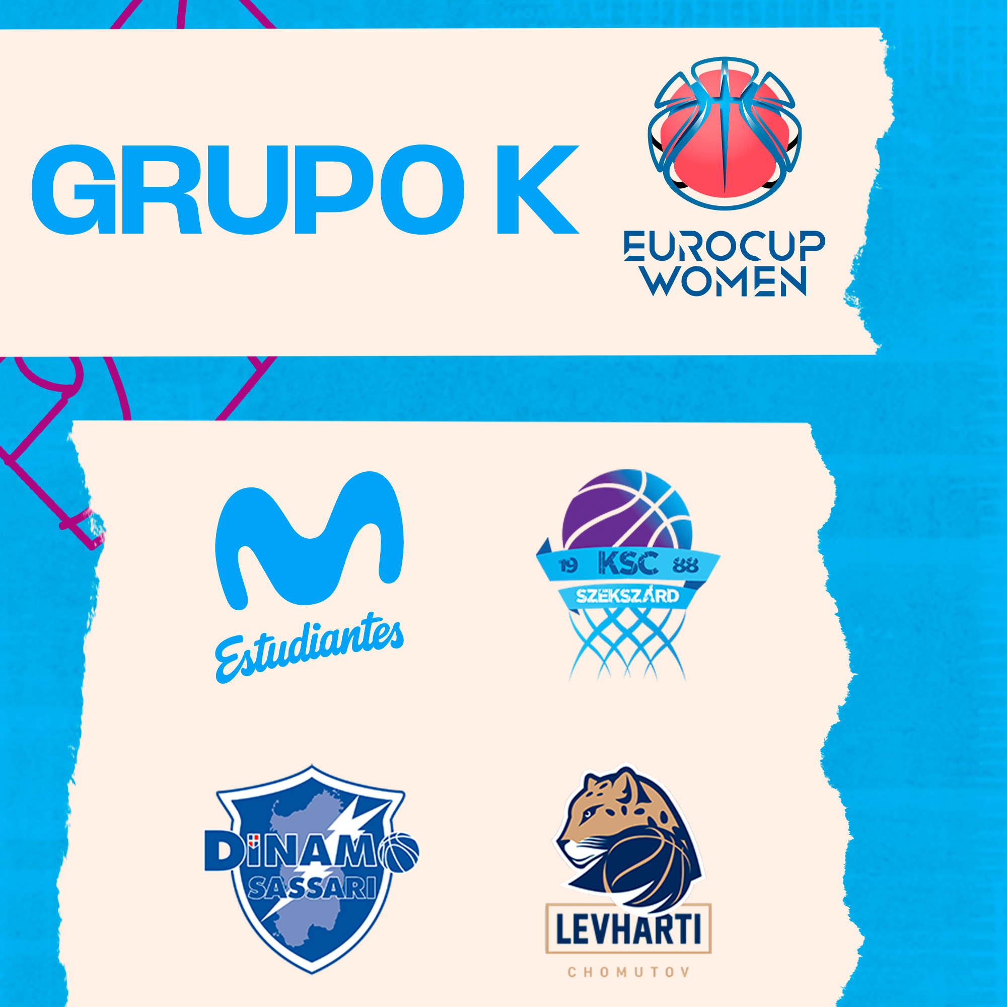 Eurocup Women: Grupo K para Movistar Estudiantes