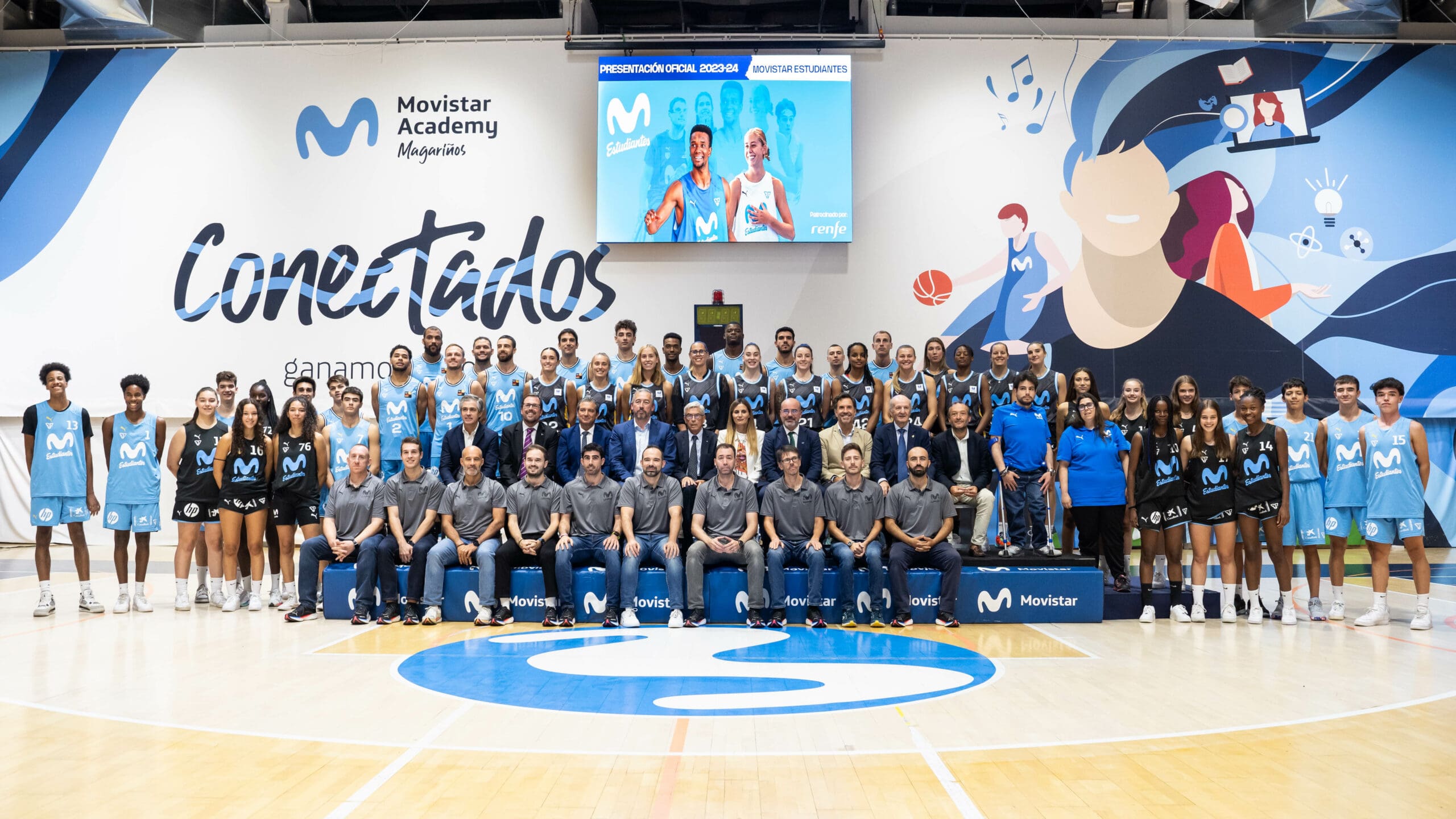 Movistar Estudiantes presenta oficialmente la temporada 2023-24