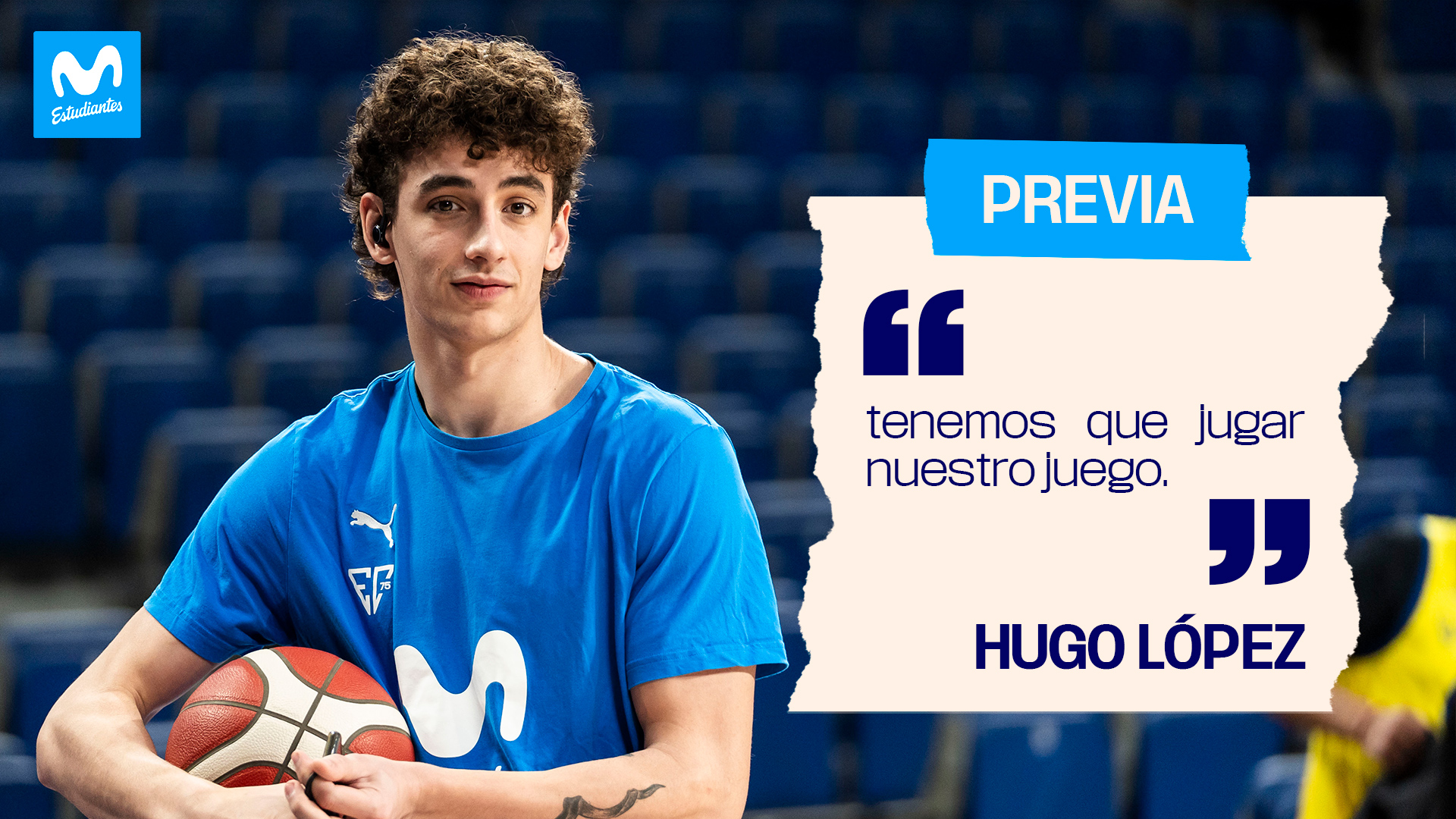 Hugo López: «tenemos que jugar nuestro juego».