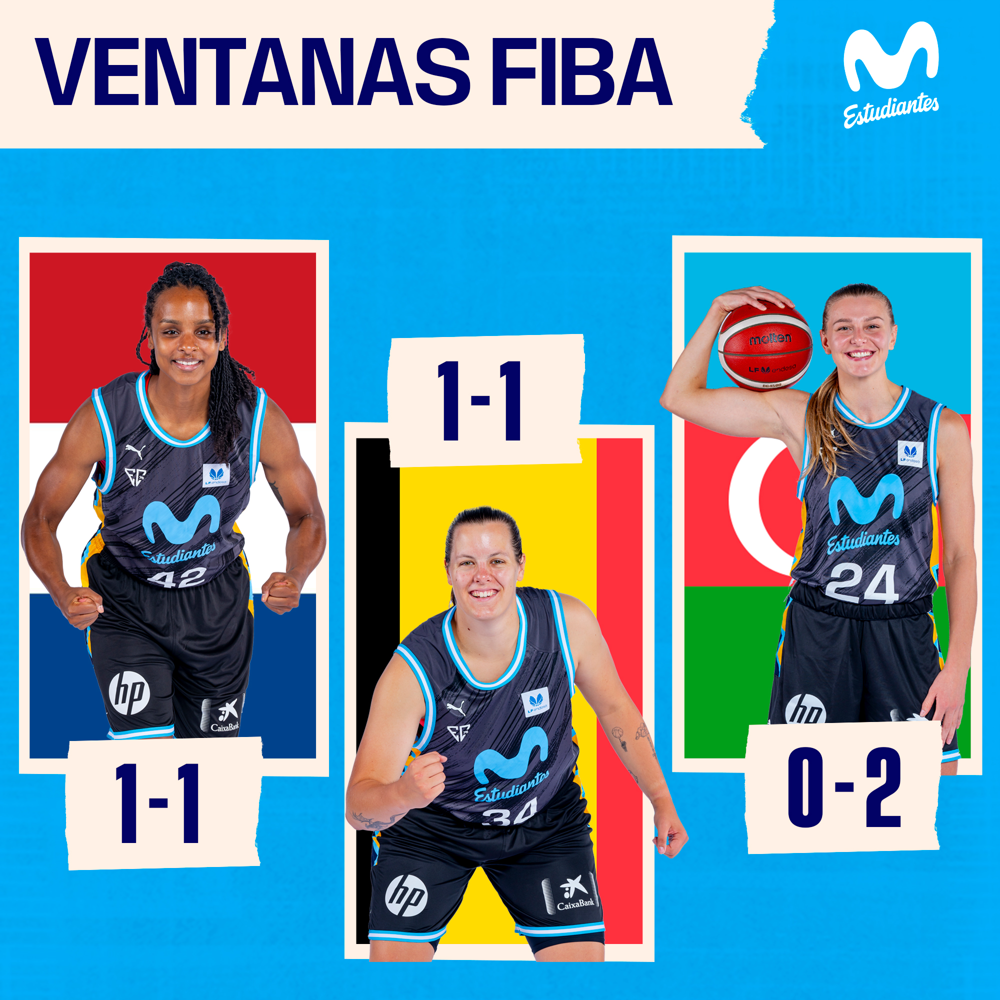 Así fueron las Ventanas FIBA femeninas: noviembre 2023