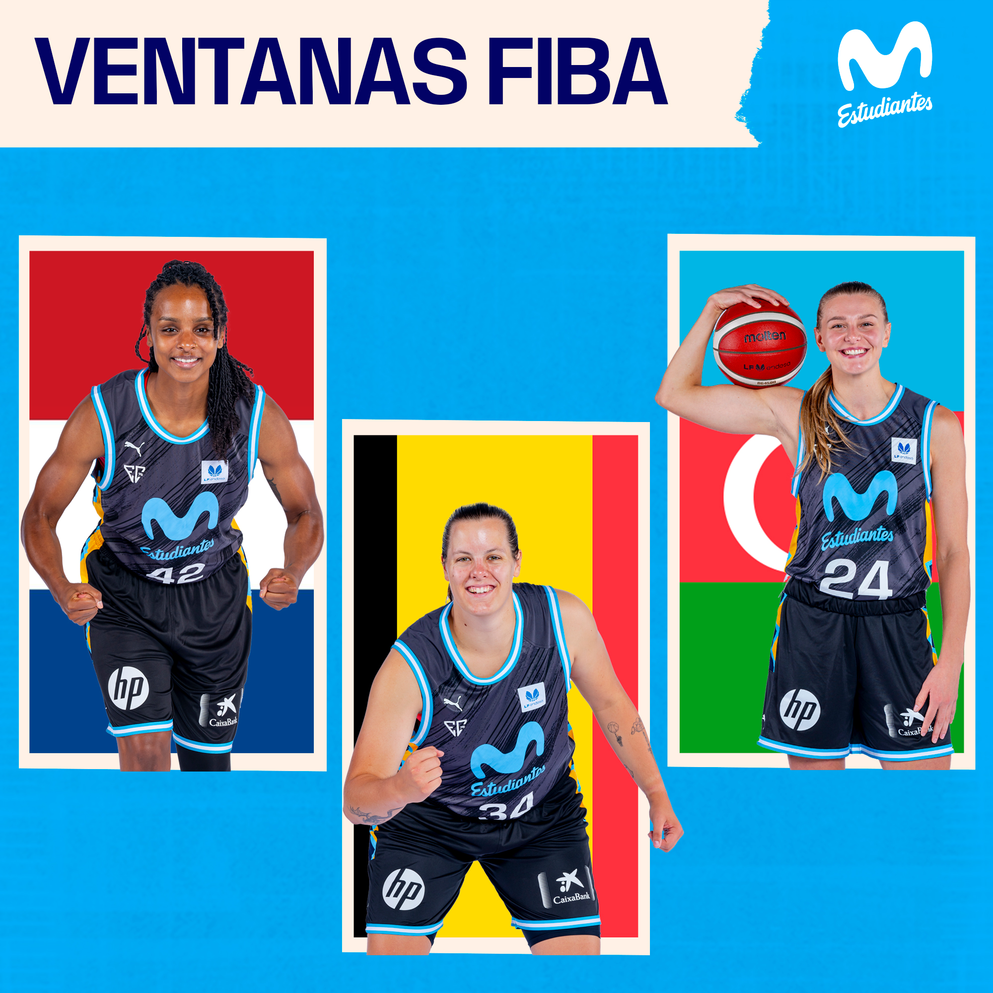 Ventanas FIBA femeninas: Massey, Treffers y Mollenhauer
