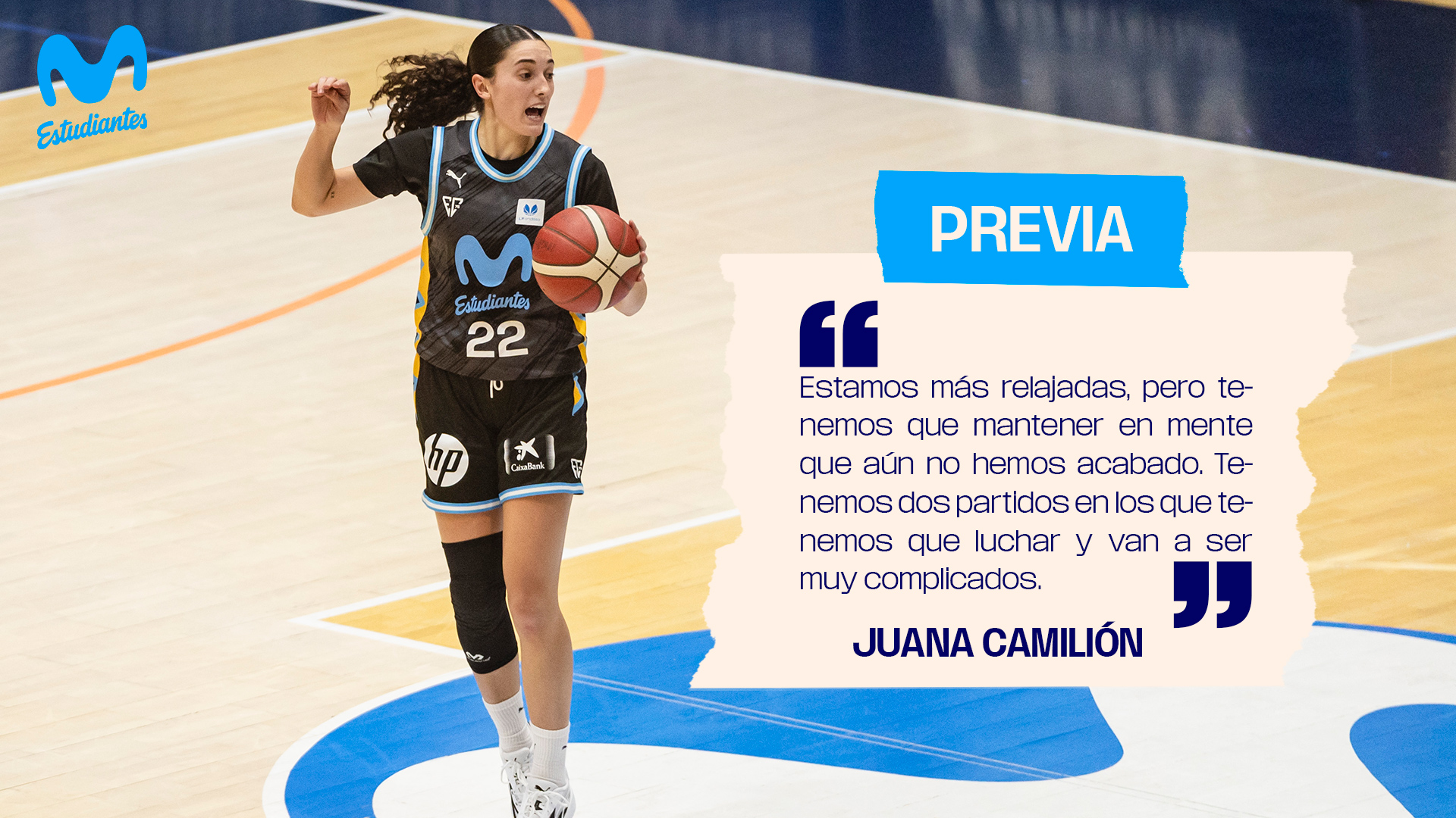 Juana Camilión: «Tenemos que mantener en mente que aún no hemos acabado»