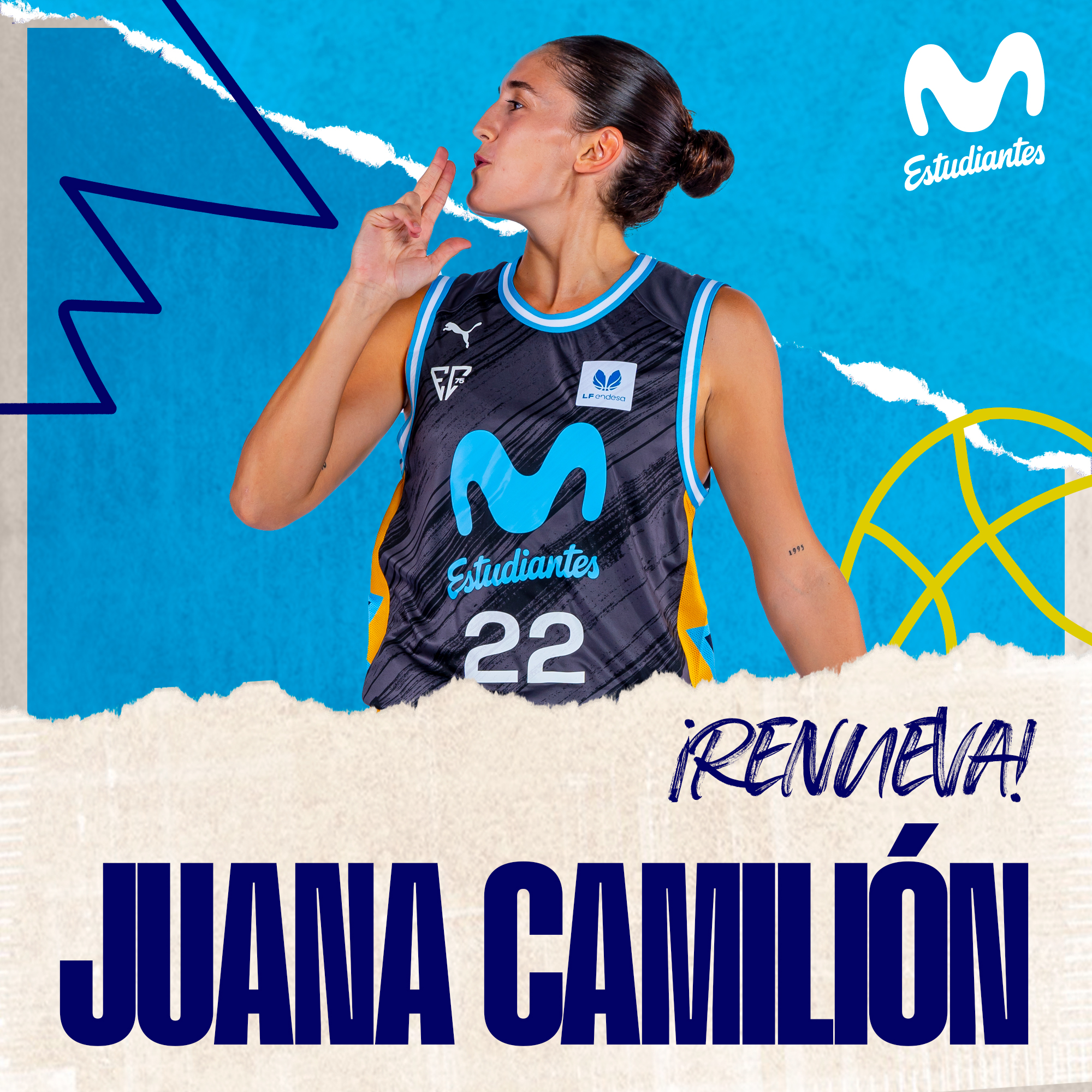 Juana Camilión renueva