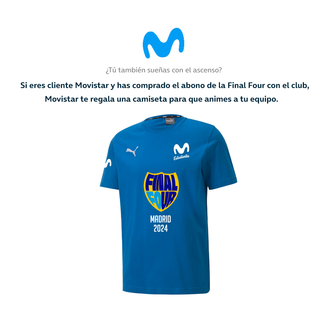 Movistar regalará a los abonados una camiseta exclusiva de la Final Four