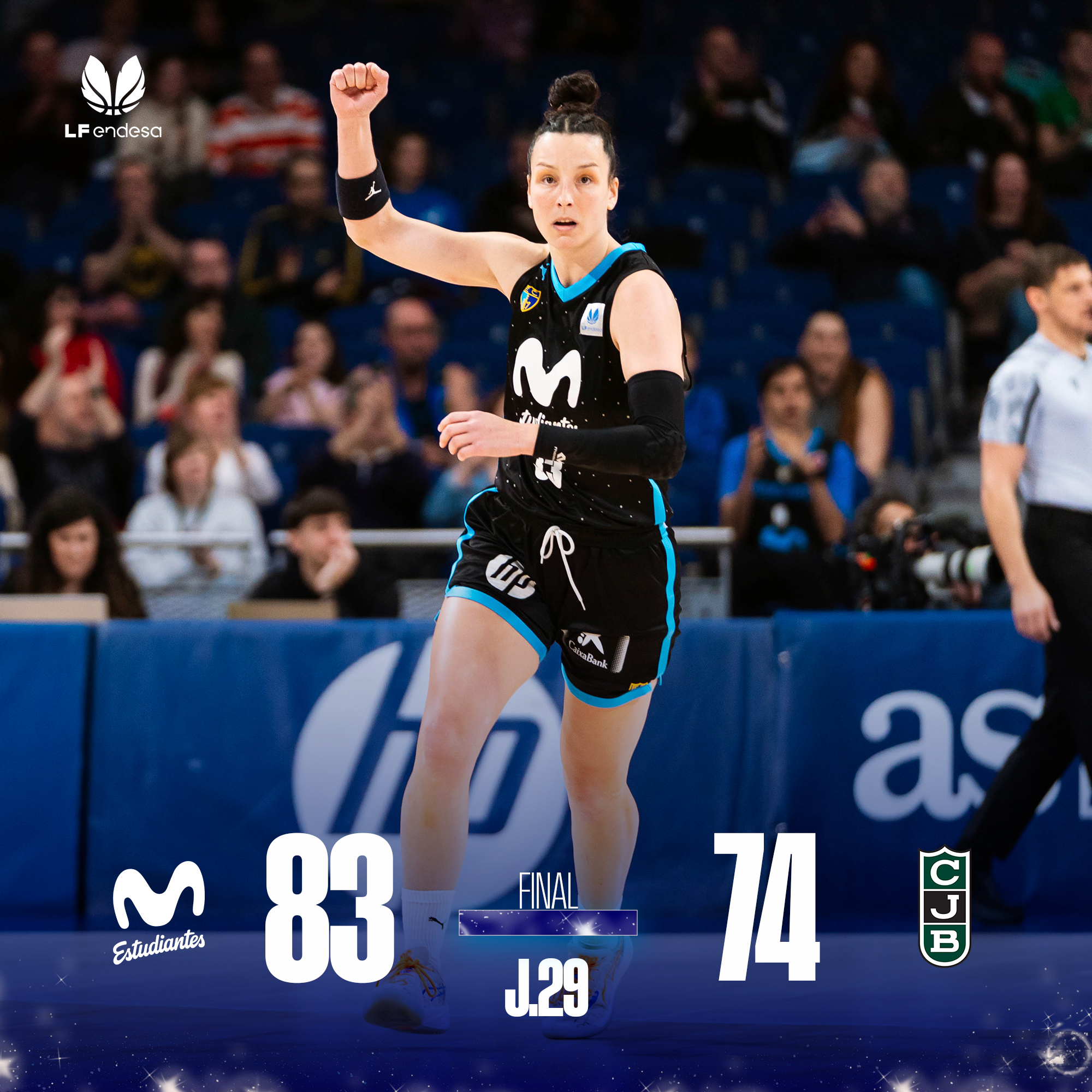 LF Endesa J29: Victoria en el Movistar Arena para asegurar la sexta plaza (83-74)