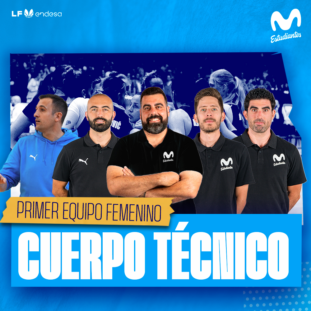 Cuerpo técnico primer equipo femenino 2025-26