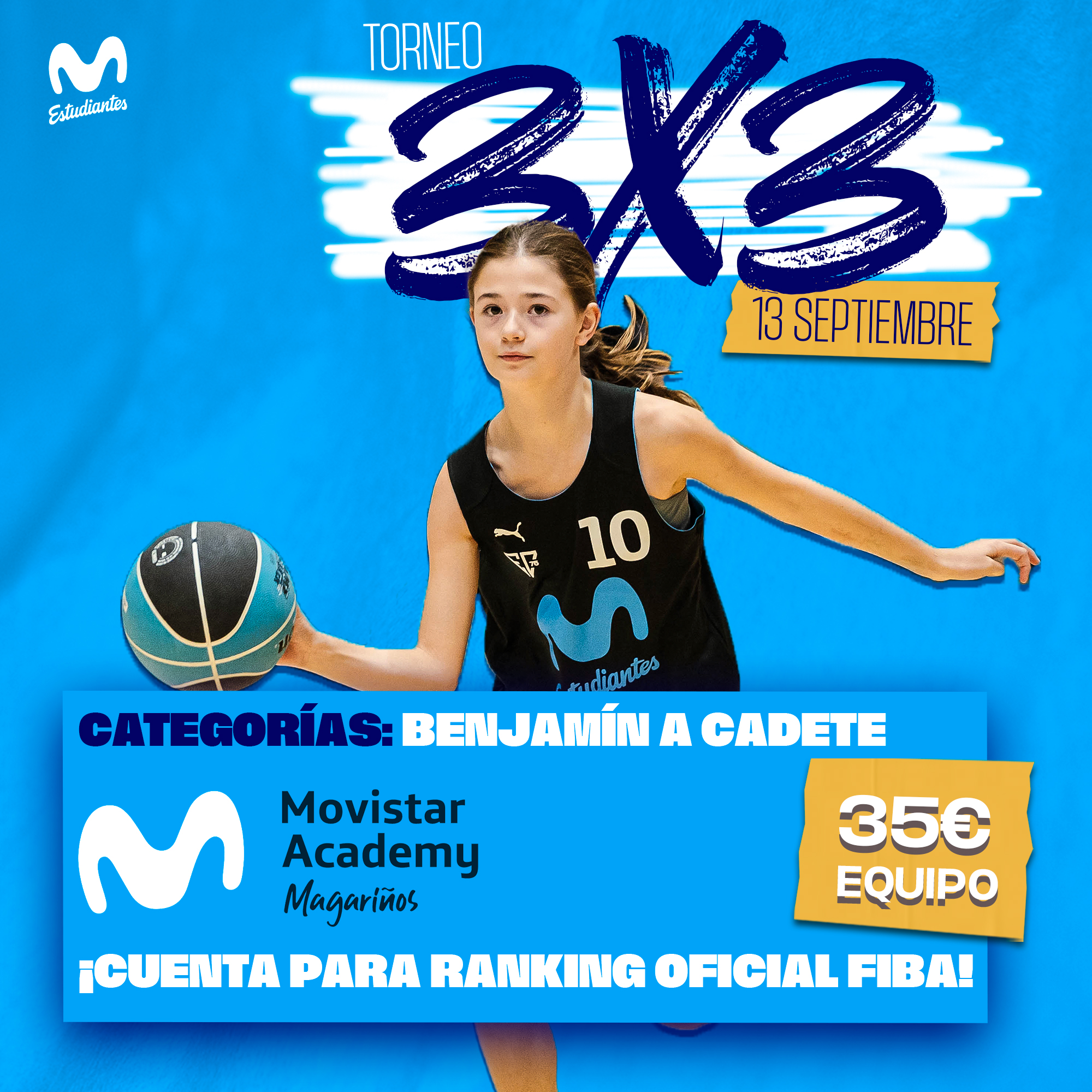 Torneo 3×3 septiembre 2025 (oficial FIBA)