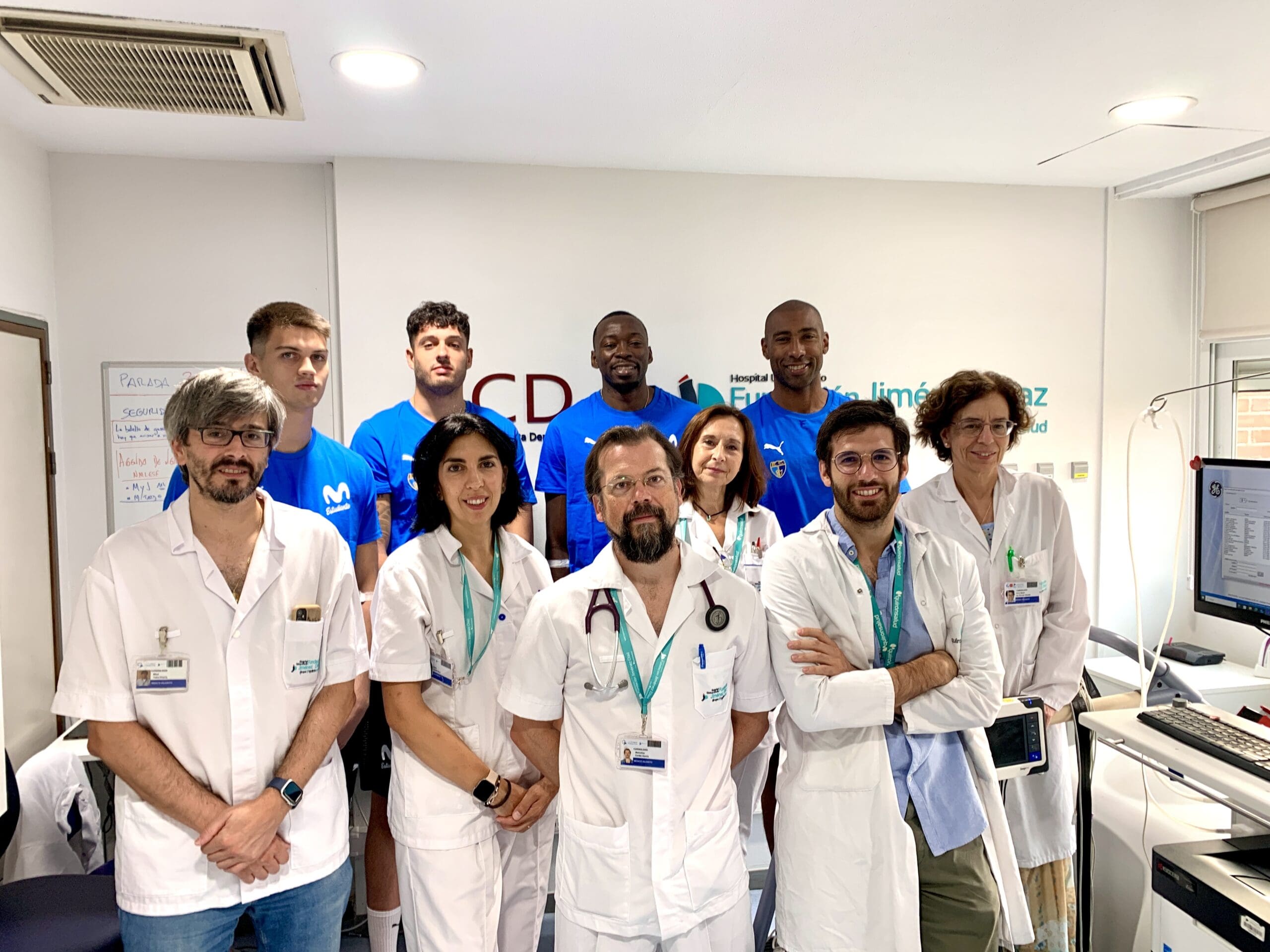 La Fundación Jiménez Díaz realiza con éxito los reconocimientos médicos de las plantillas femenina y masculina del Movistar Estudiantes