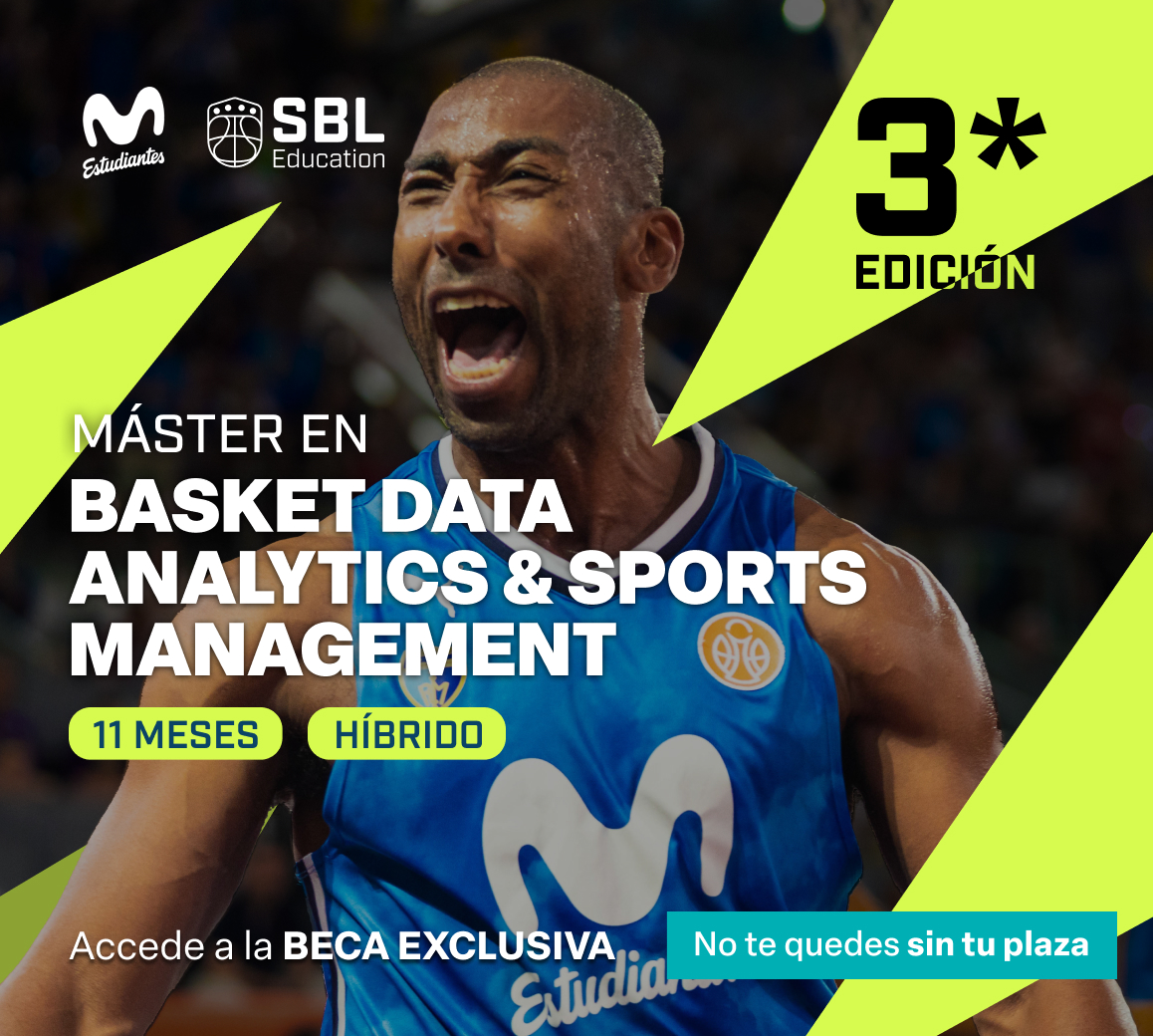 3ª edición del Máster en Basket Data Analytics & Sport Management