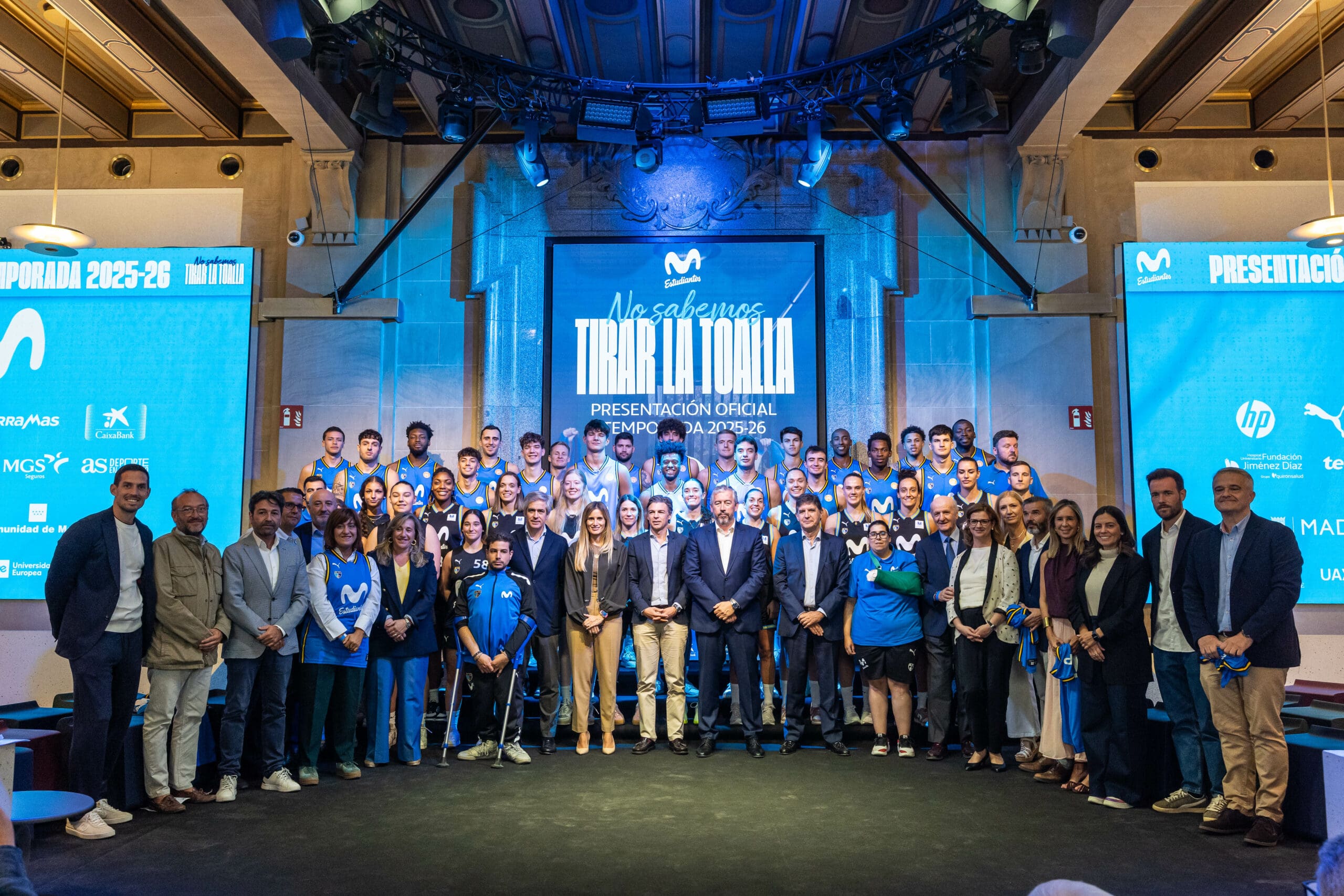 Movistar Estudiantes presenta oficialmente la temporada 2025-26