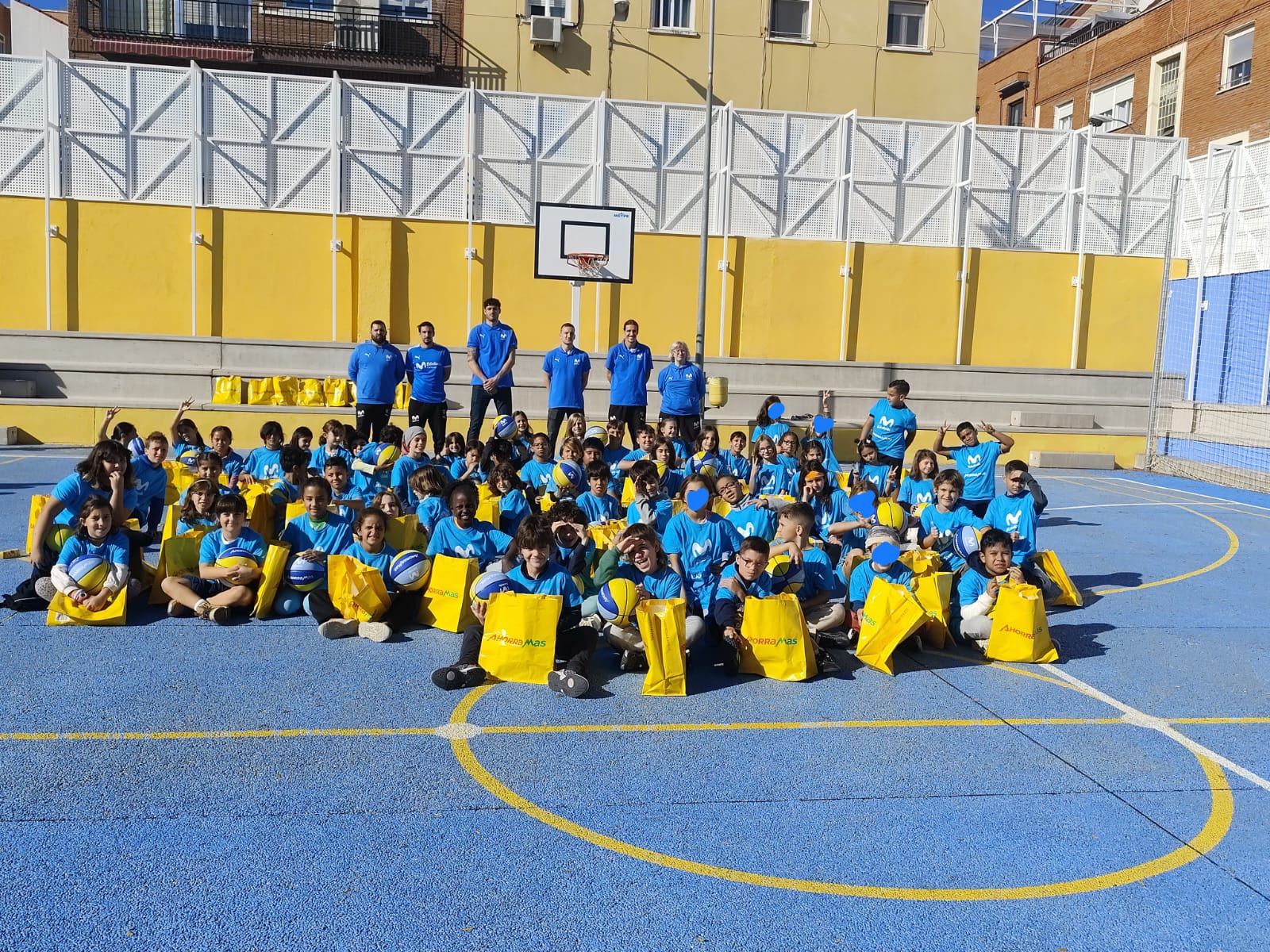 Primera visita de la 19ª edición de «Alimentando el Futuro» en el Colegio Lope de Vega con Ahorramas