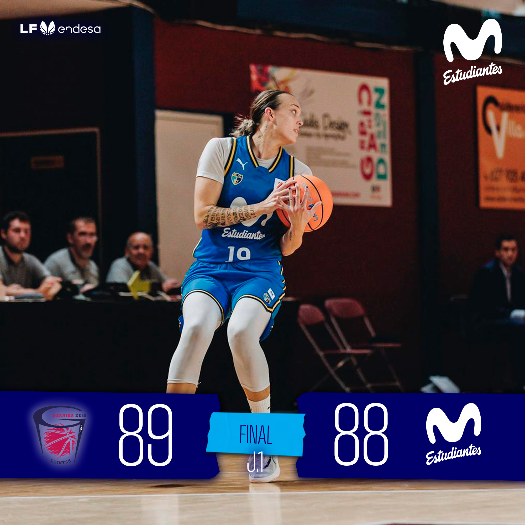 LF Endesa J1: se nos escapa el primer encuentro en la prórroga (89-88)