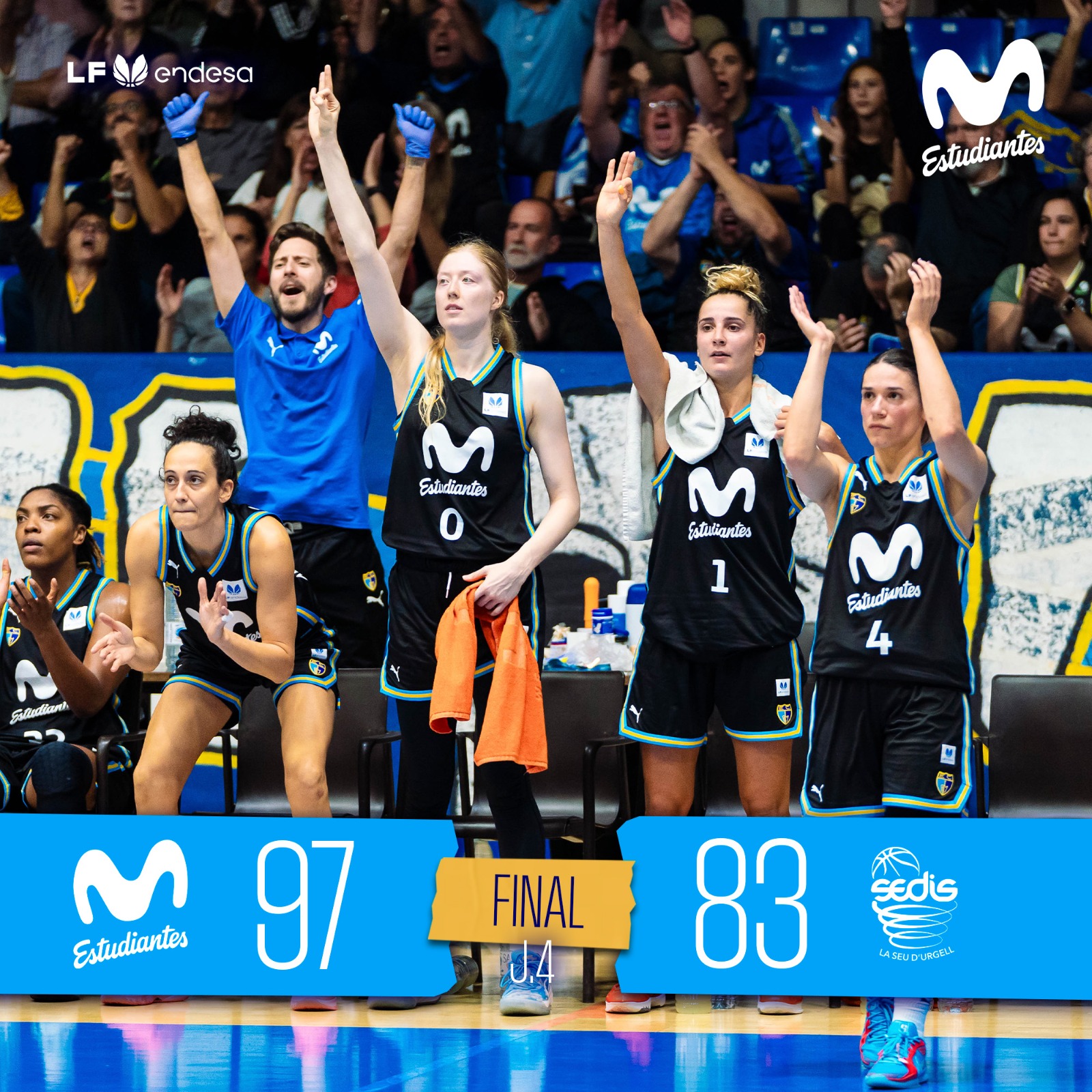 LF Endesa J4: nos llevamos la primera victoria de liga (97-83)