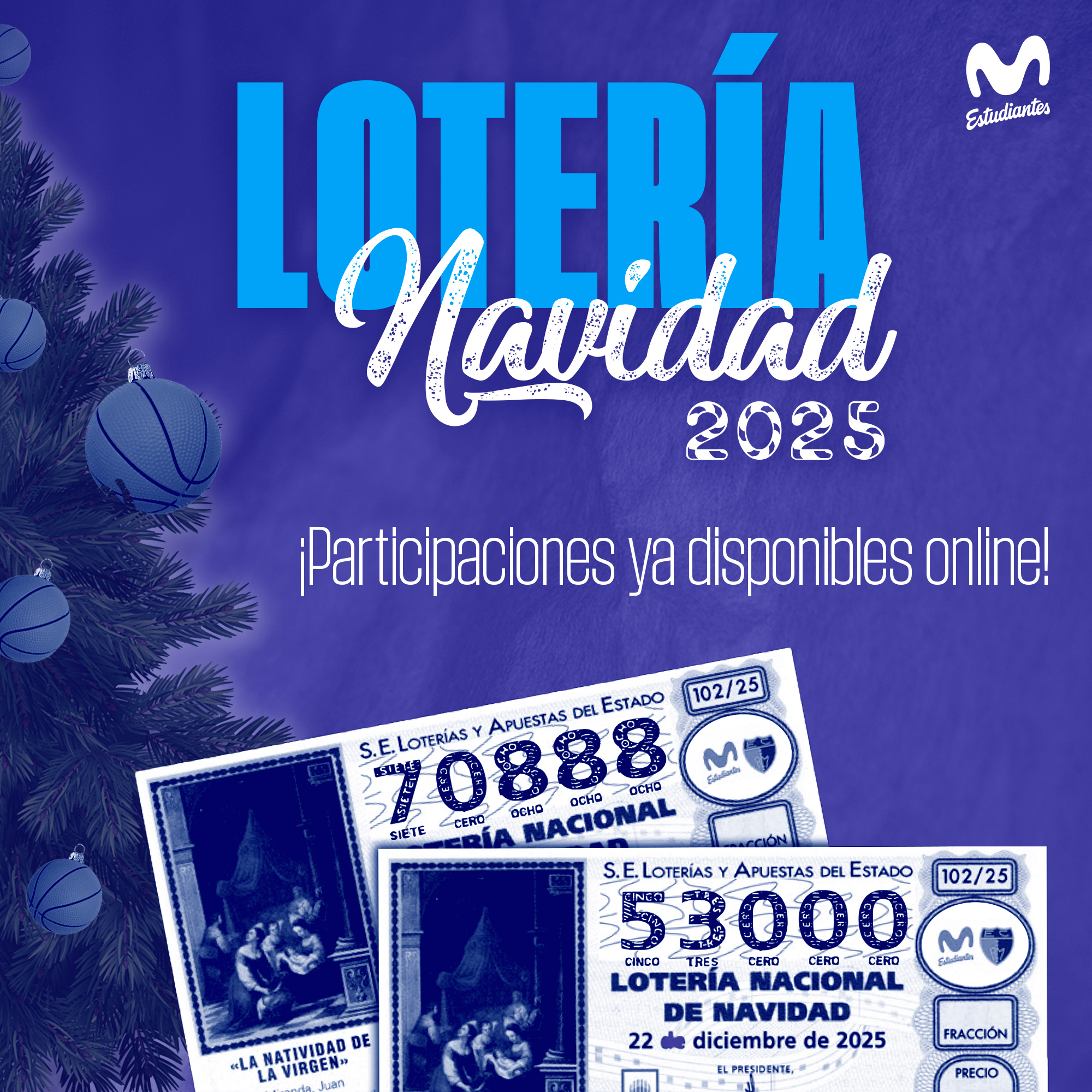 Lotería de Navidad de la cantera 2025