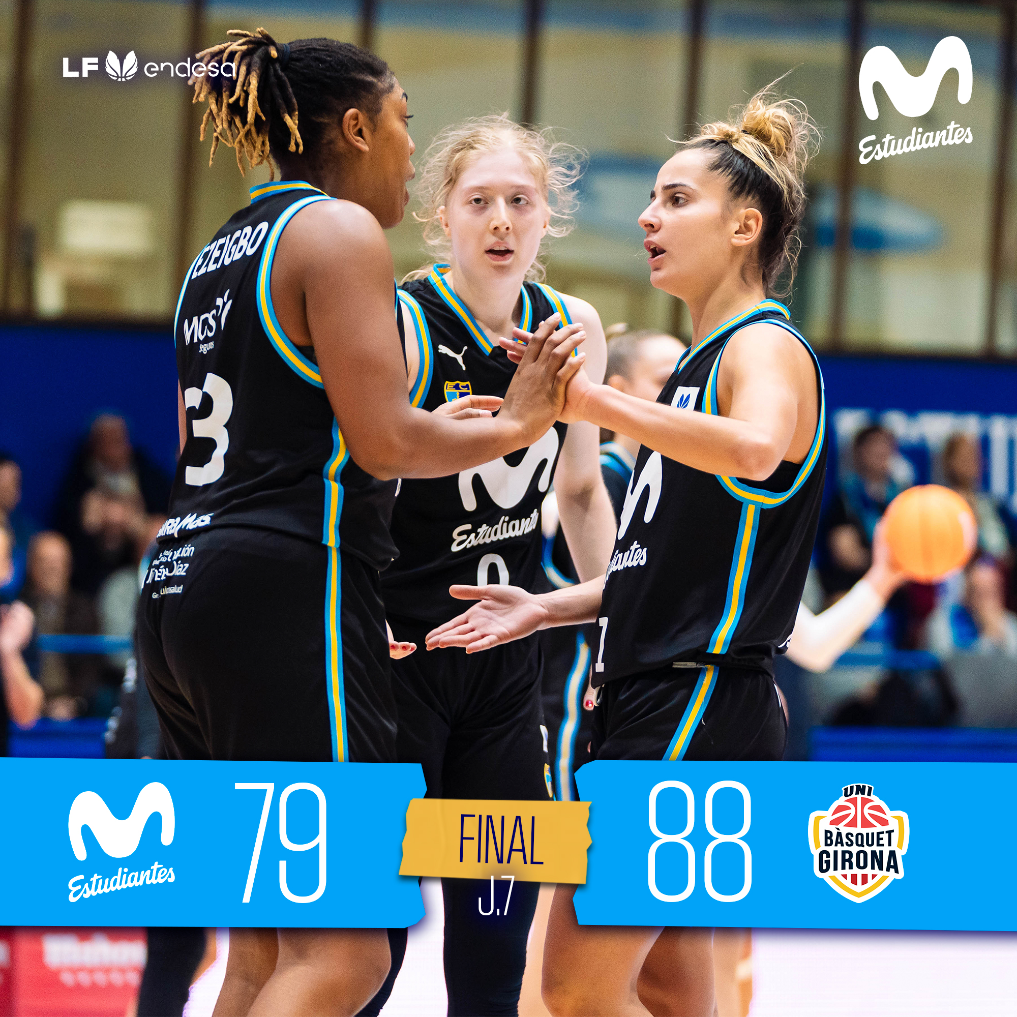 LF Endesa J7: se nos escapa un partido muy luchado ante las líderes (79-88)