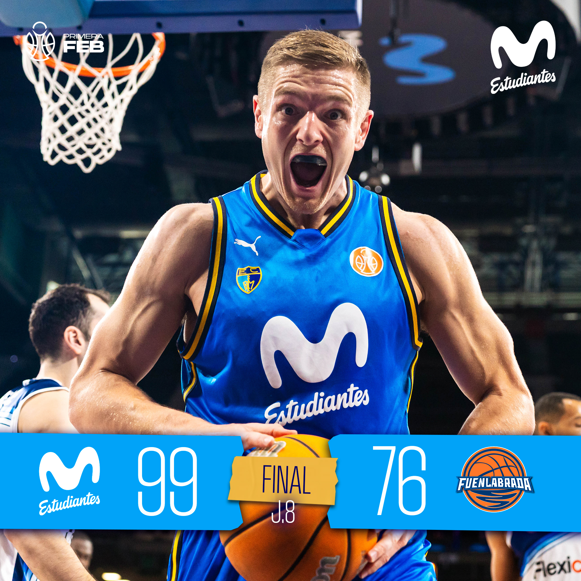 Primera FEB J8: el derbi es nuestro (99-76)