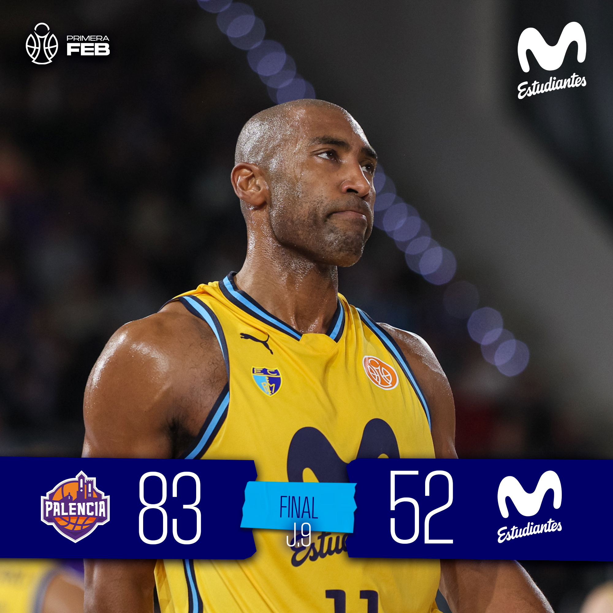 Primera FEB J9: caemos en el fortín palentino (83-52)