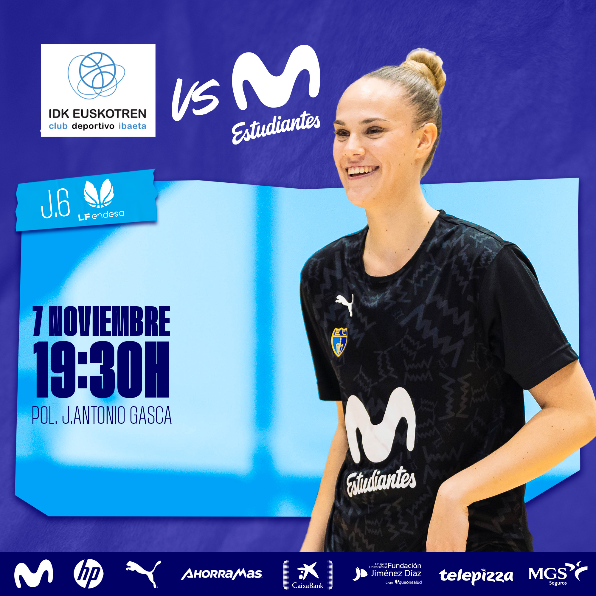 LF Endesa J6: en busca de la victoria antes del parón (7 noviembre, 19:30h)