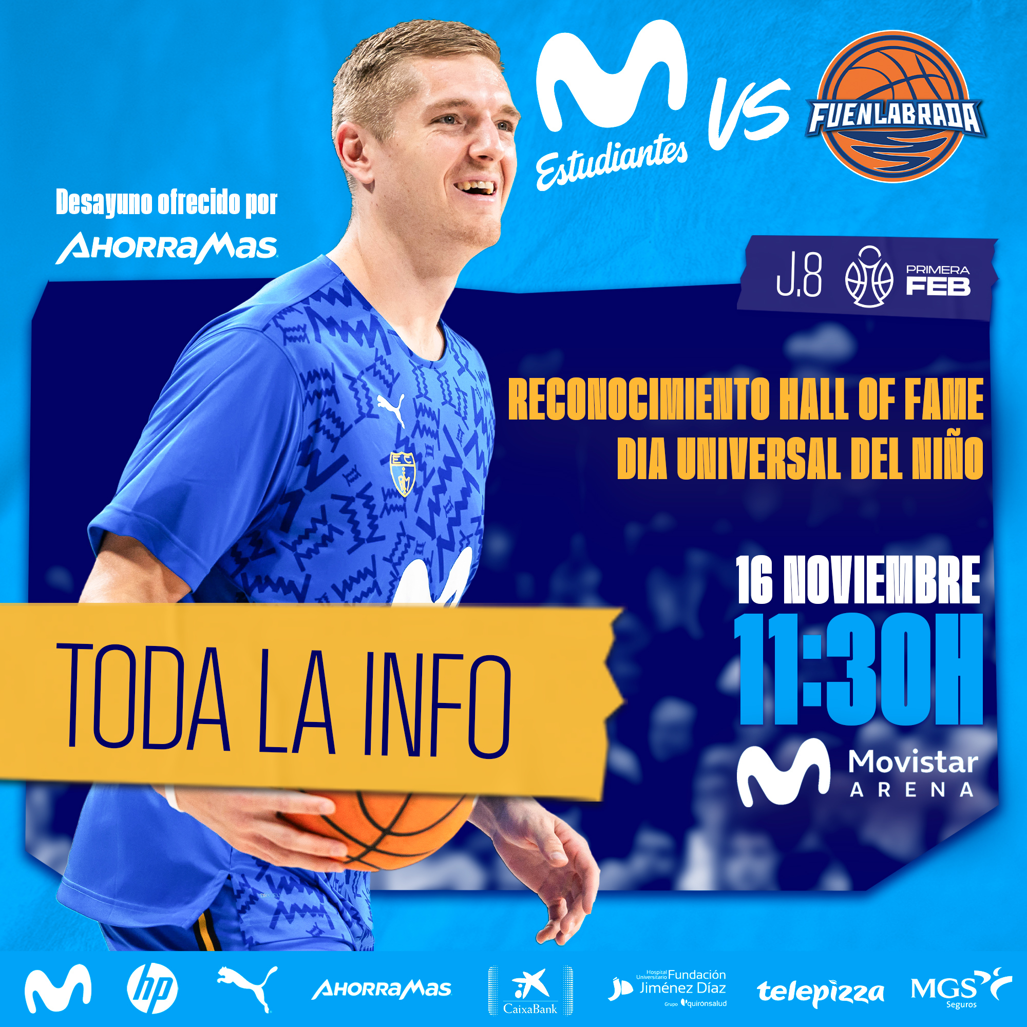 Derbi especial en Movistar Arena