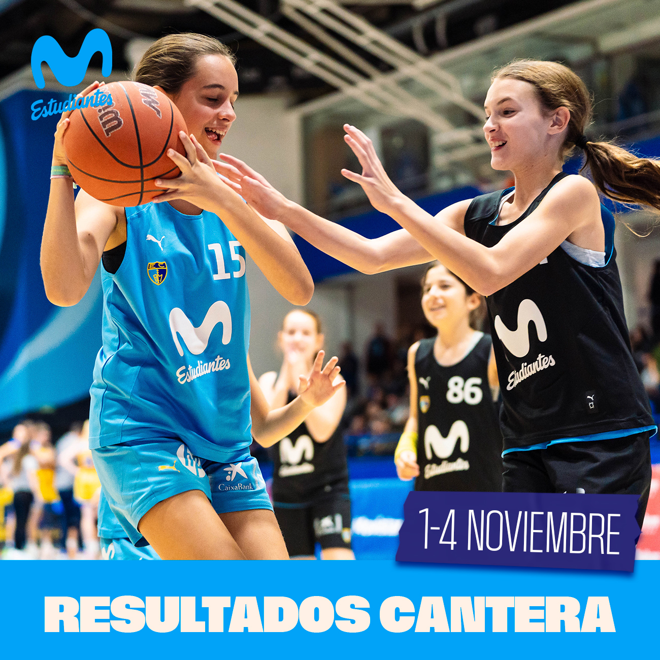 Resultados cantera 1-4 noviembre 2025