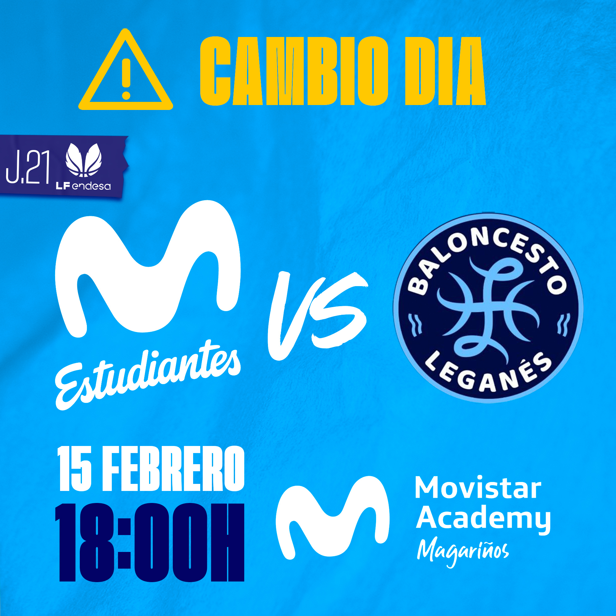 Cambio fecha partido J21 LF Endesa