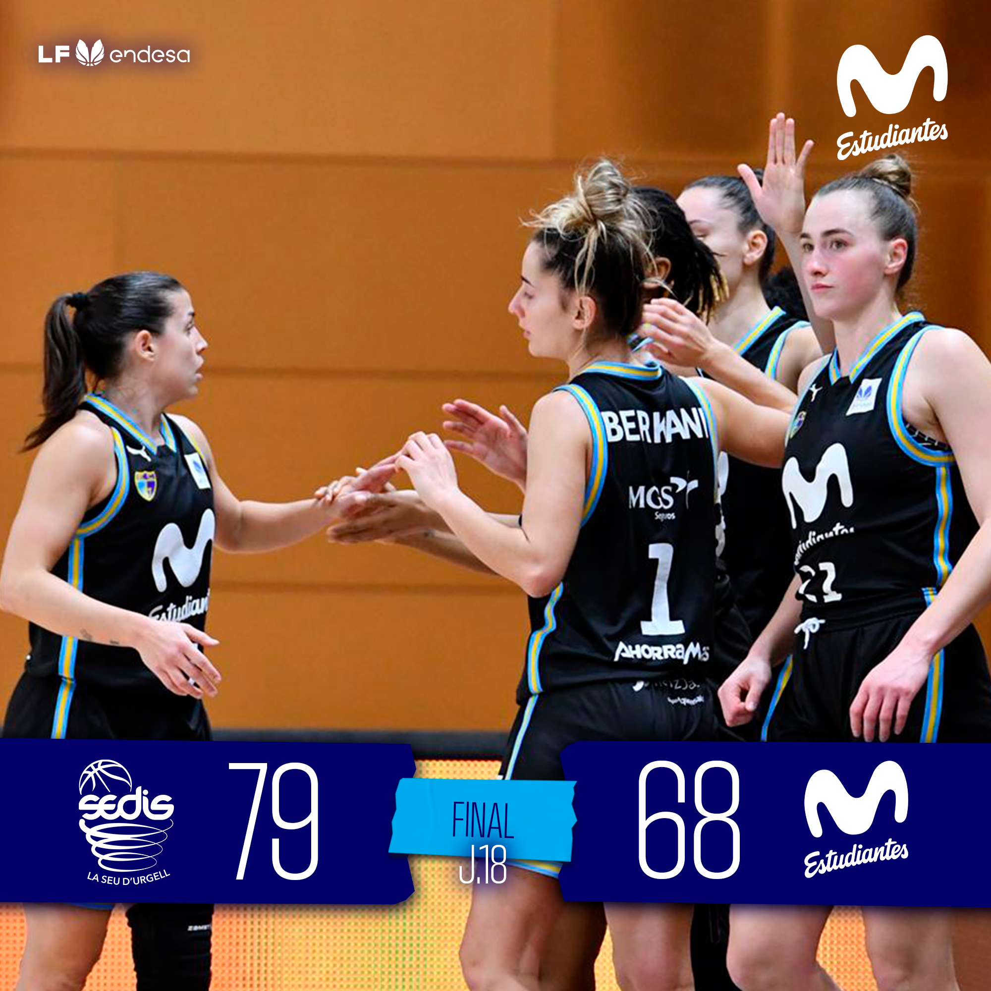 LF Endesa J18: no hay forma de sumar en La Seu d’Urgell (79-68)