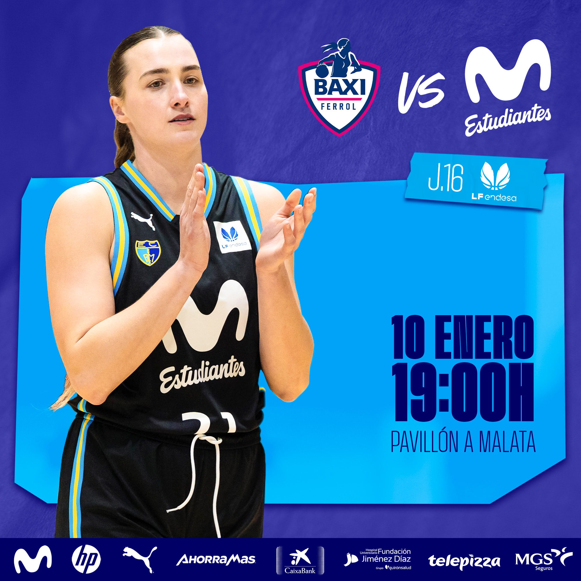 LF Endesa J16: desplazamiento crucial (10 enero, 19:00h)