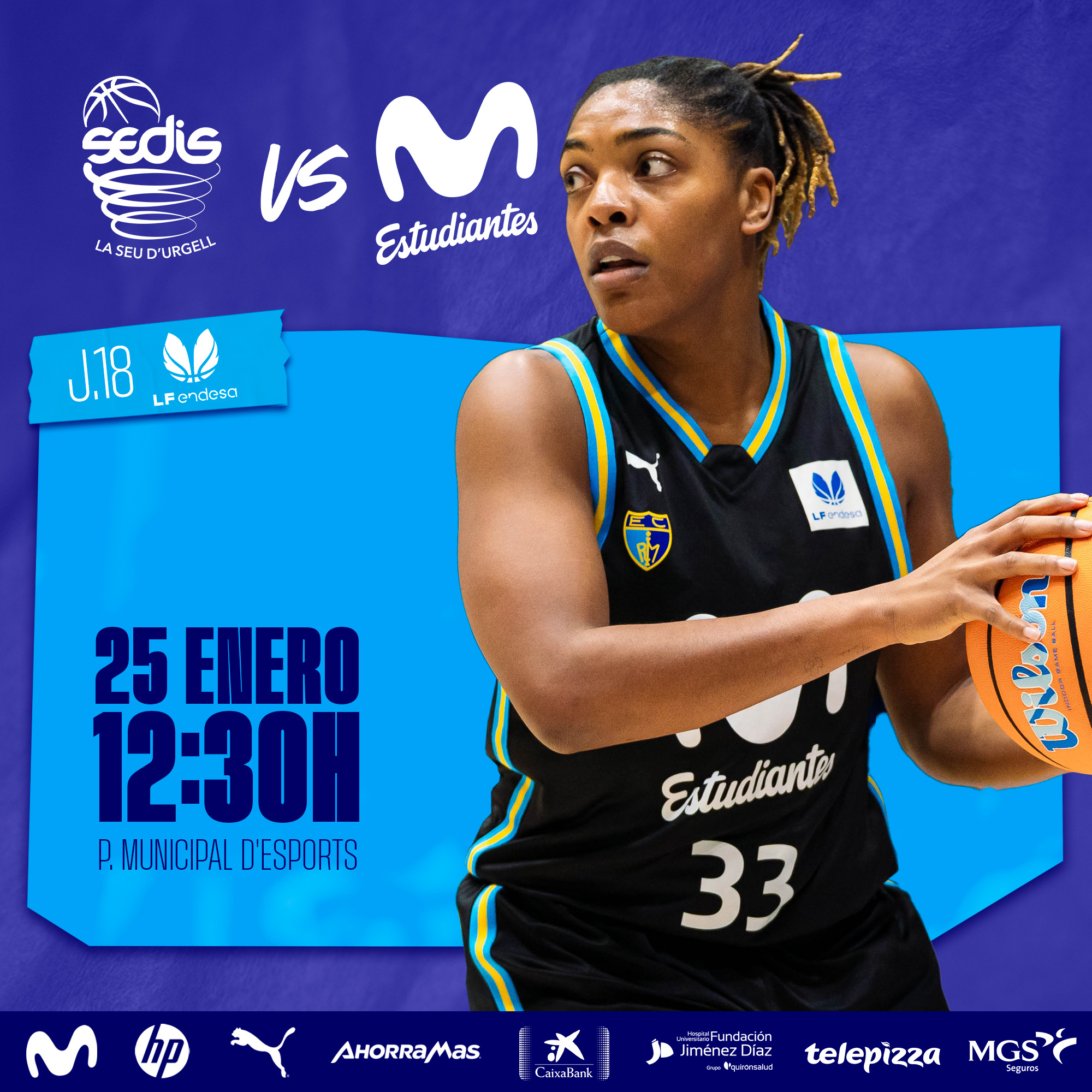 LF Endesa J18: partido clave a domicilio (25 enero, 12:30h)