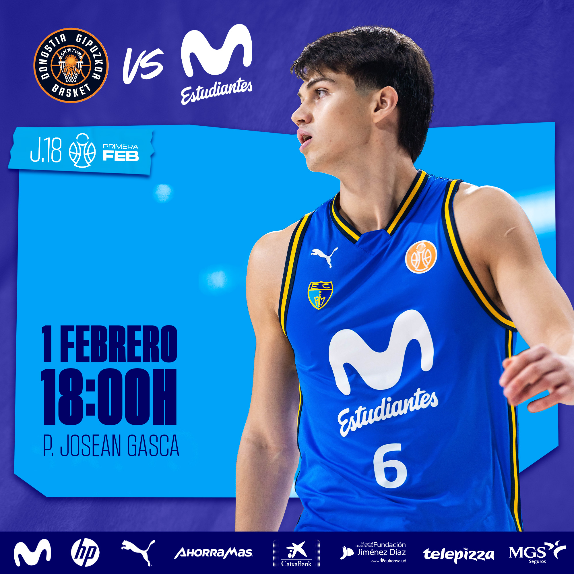 Primera FEB J18: primera jornada de la segunda vuelta a domicilio y con sensaciones renovadas (1 febrero, 18:00h)