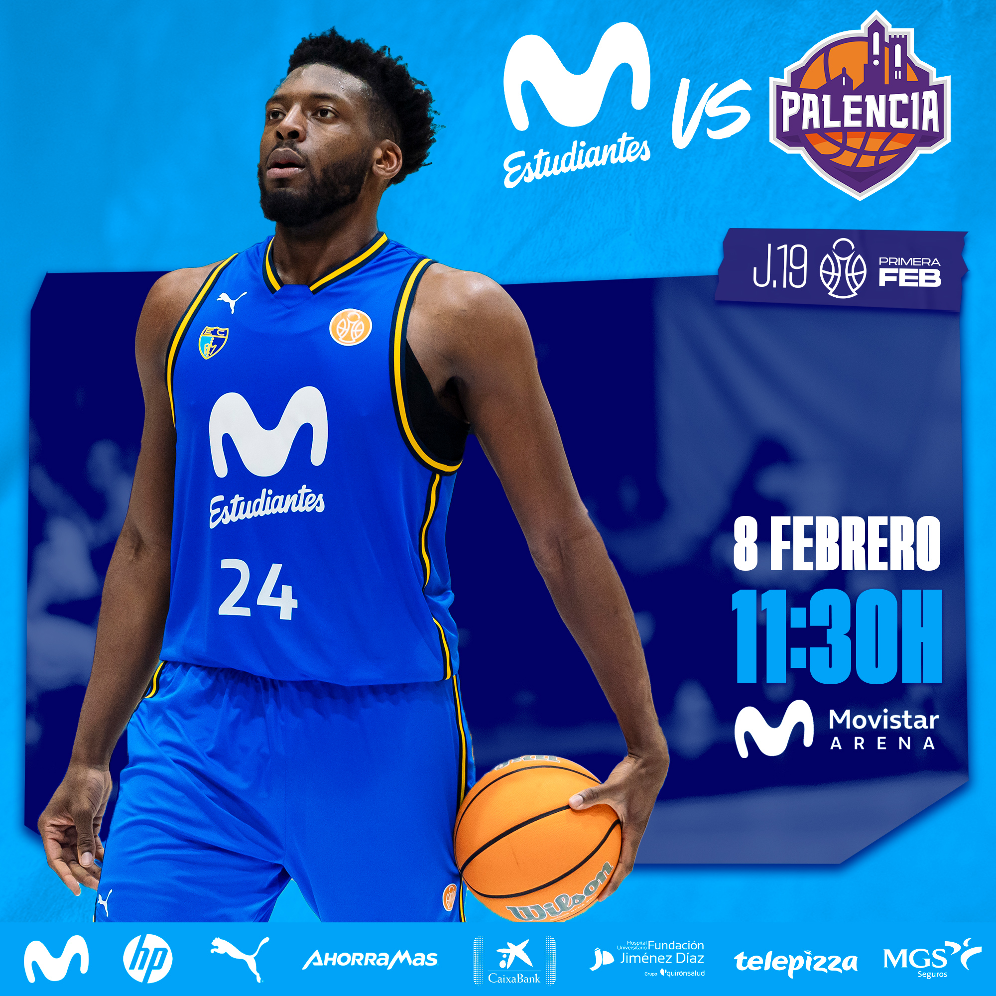 Primera FEB J19: gran reto en casa (8 febrero, 11:30h)