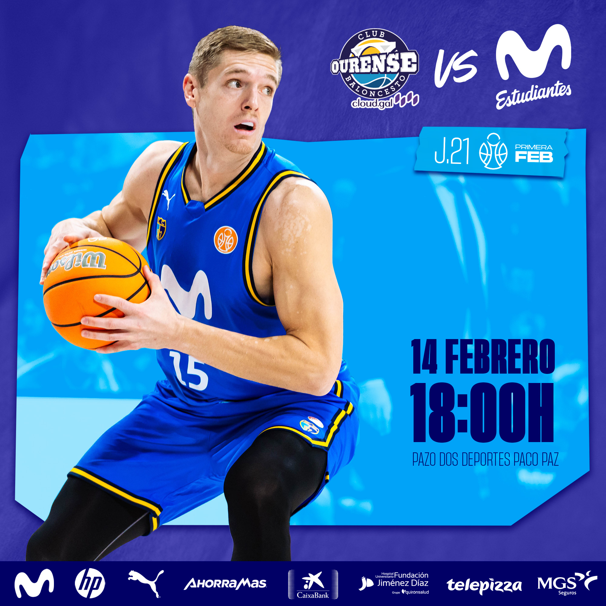 Primera FEB J21: a recuperar las buenas sensaciones (14 febrero, 18:00h)