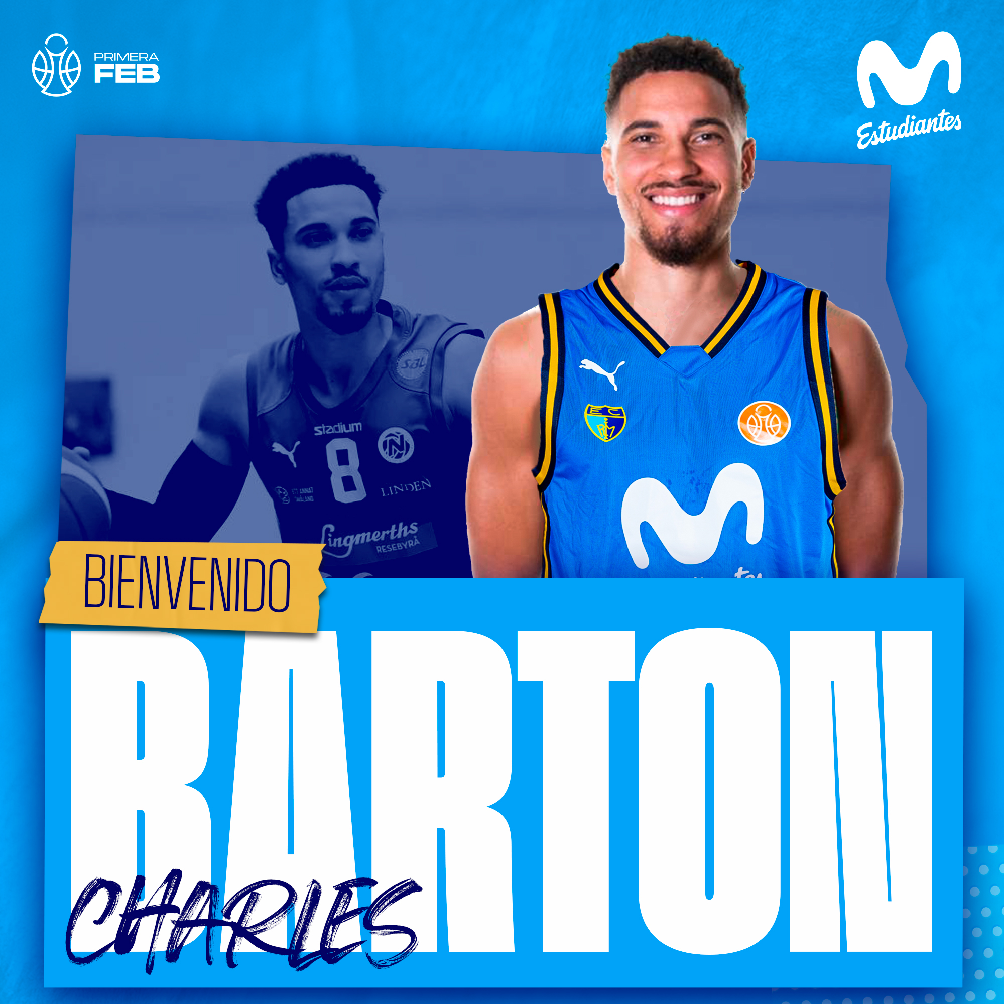 ¡Bienvenido, Charles!