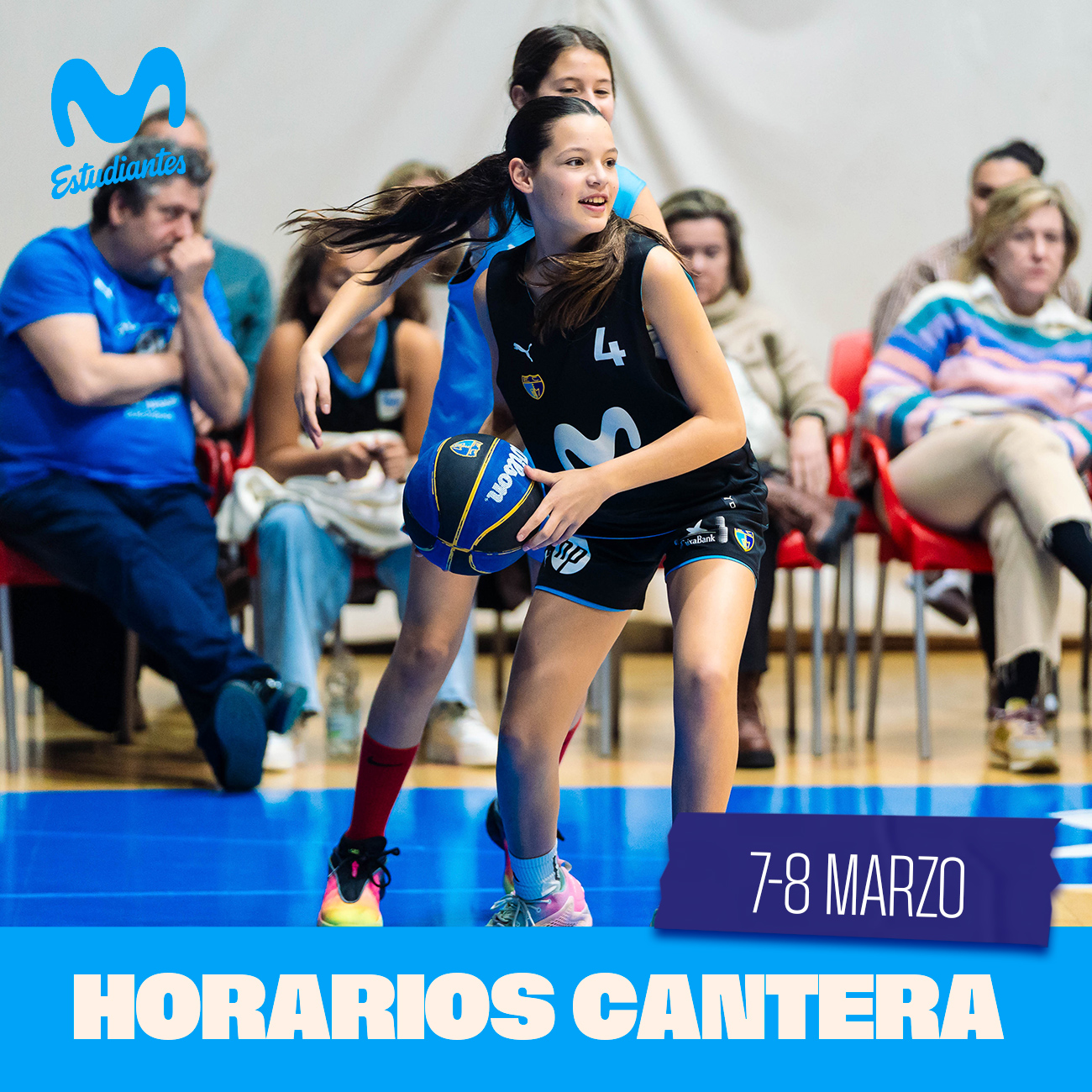 Horarios Cantera 7-8 marzo 2026