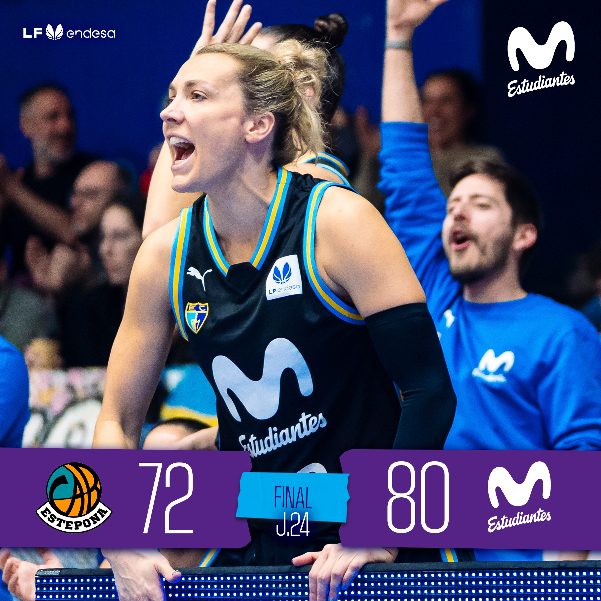 LF Endesa J24: ¡y llegó la sexta seguida! (72-80)