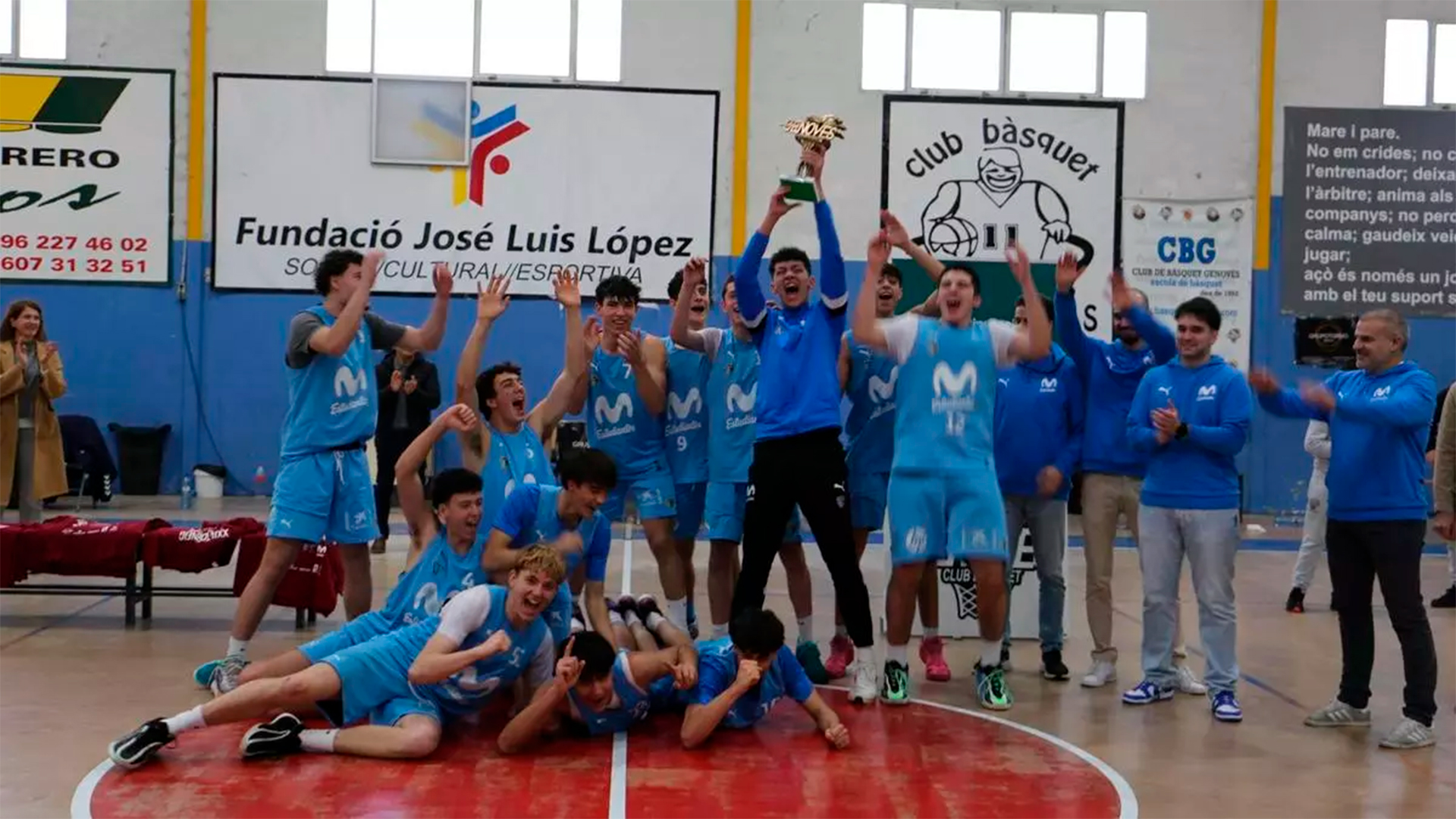 Torneos de cantera: Cadete A masculino campeón del XXII Torneo Nacional de Bàsquet Genovés