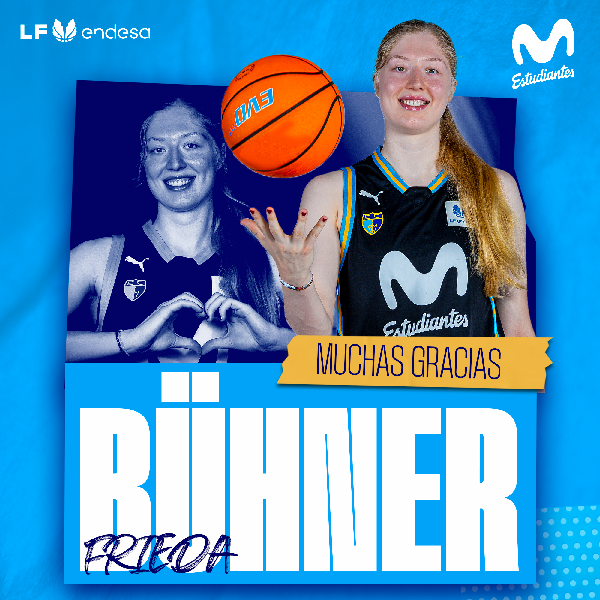 Muchas gracias, Frieda