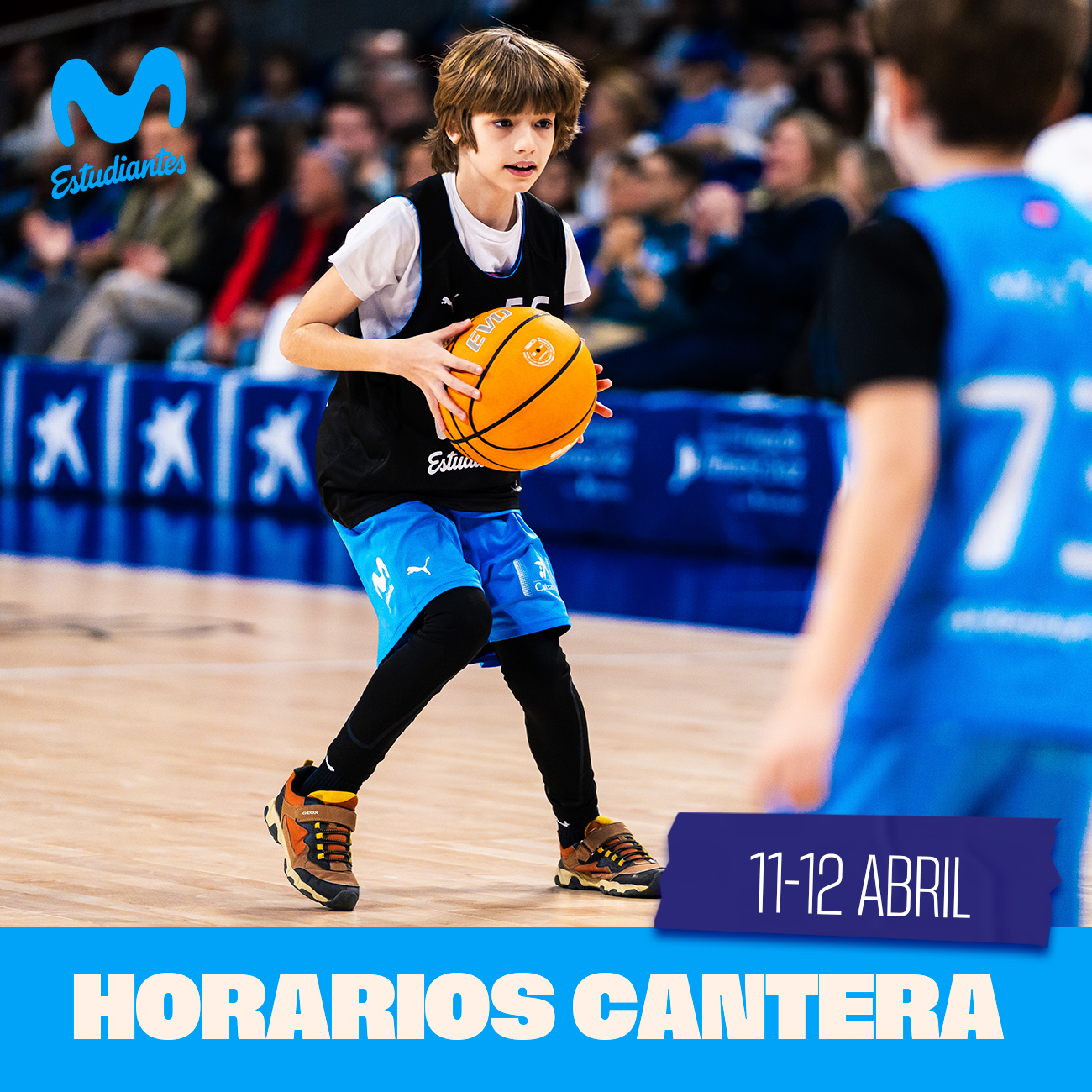 Horarios cantera finde 11-12 abril 2026