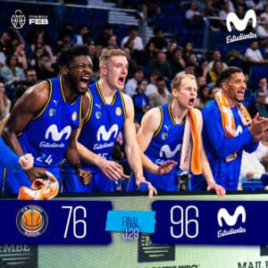 Primera FEB J28: contundente victoria en Burgos (76-96)