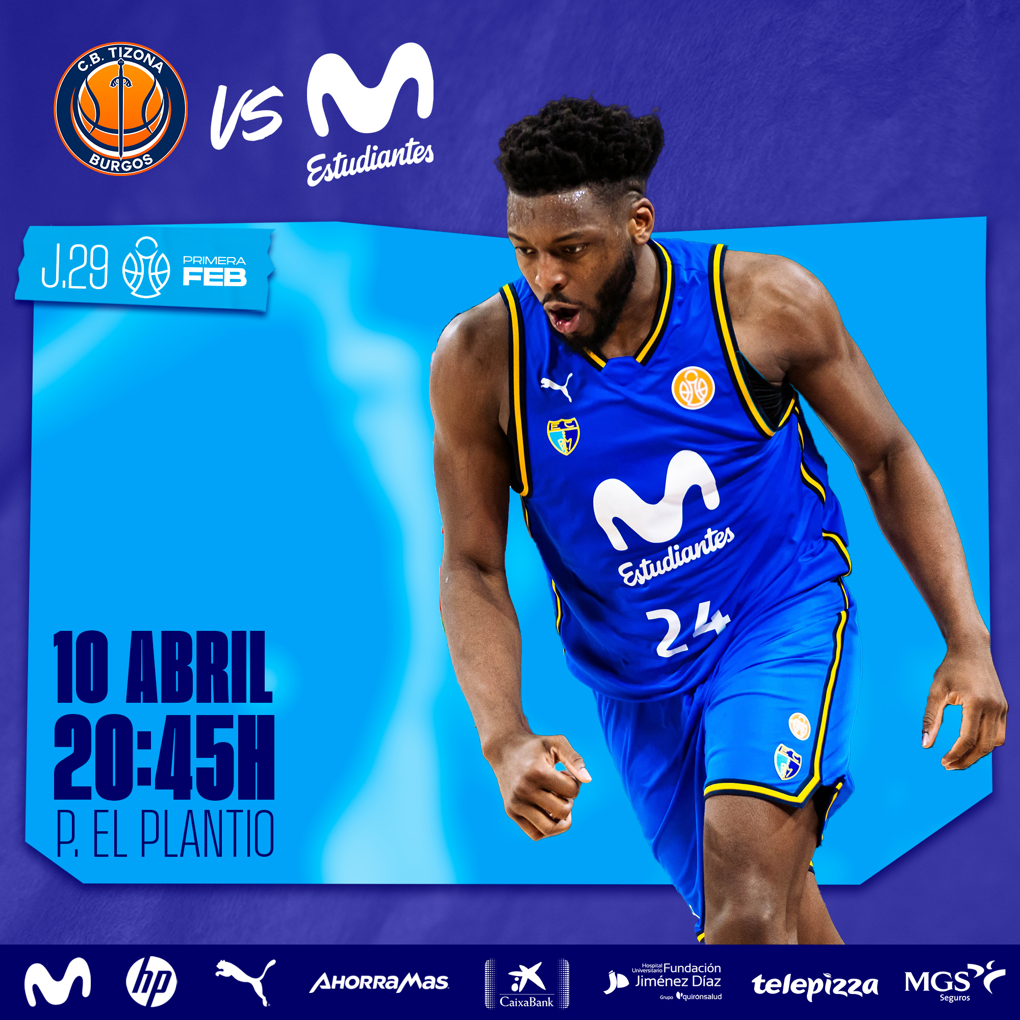 Primera FEB J29: a por la victoria fuera de casa (10 de abril, 20:45h)