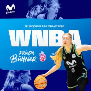 Frieda Bühner, 17 pick del Draft de la WNBA