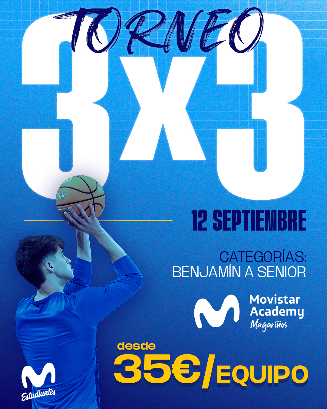 Torneo 3×3 septiembre 2026 (oficial FIBA)